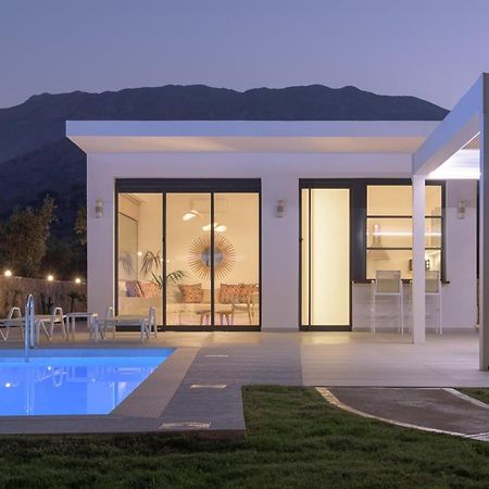 Pelagias Villa Lefka With Heated Pool Mathés Eksteriør bilde