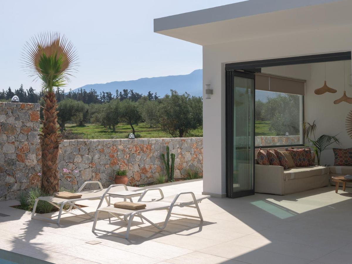 Pelagias Villa Lefka With Heated Pool Mathés Eksteriør bilde