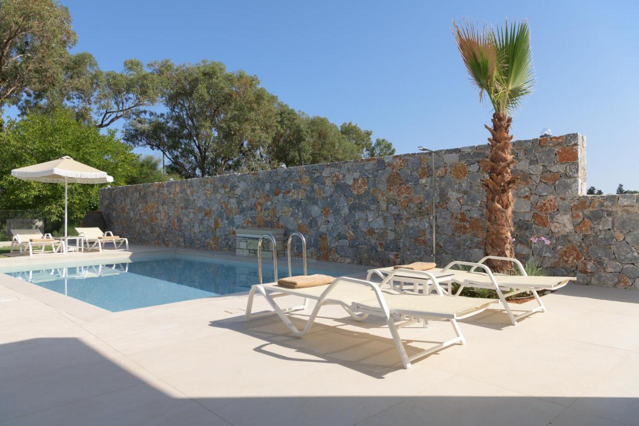 Pelagias Villa Lefka With Heated Pool Mathés Eksteriør bilde