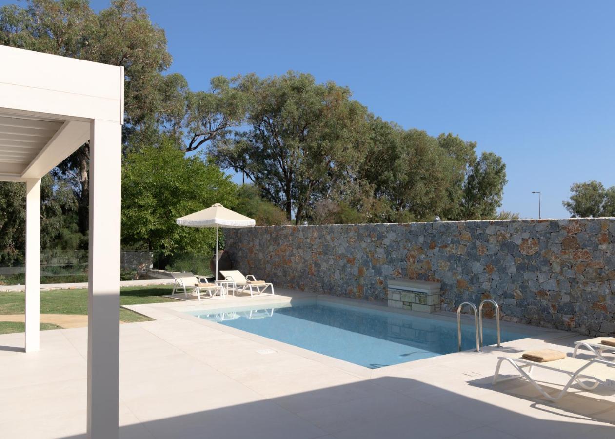Pelagias Villa Lefka With Heated Pool Mathés Eksteriør bilde