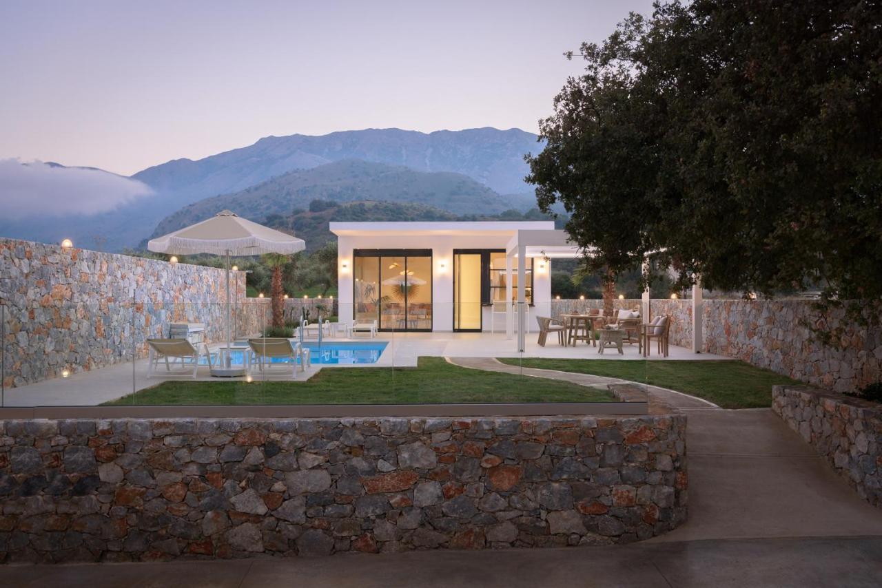 Pelagias Villa Lefka With Heated Pool Mathés Eksteriør bilde