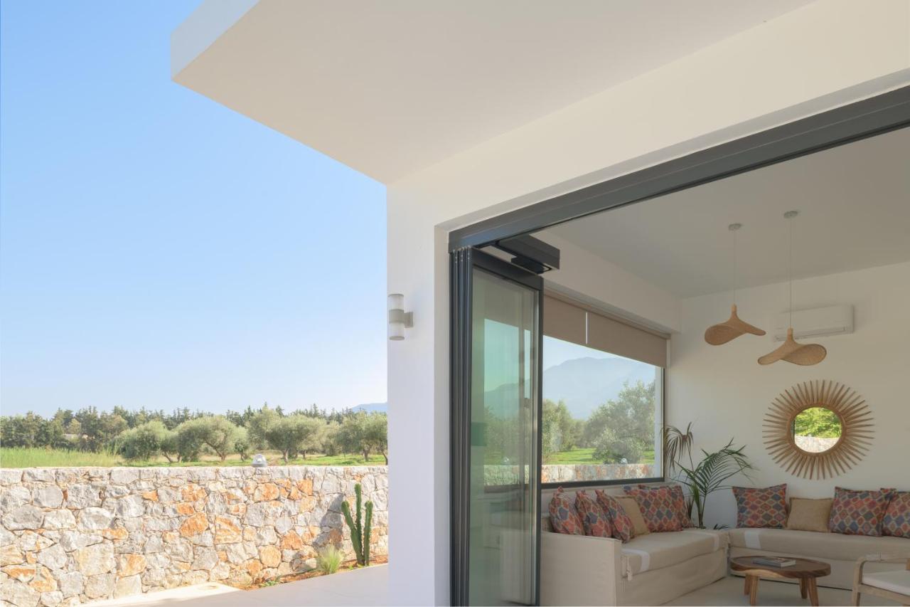 Pelagias Villa Lefka With Heated Pool Mathés Eksteriør bilde
